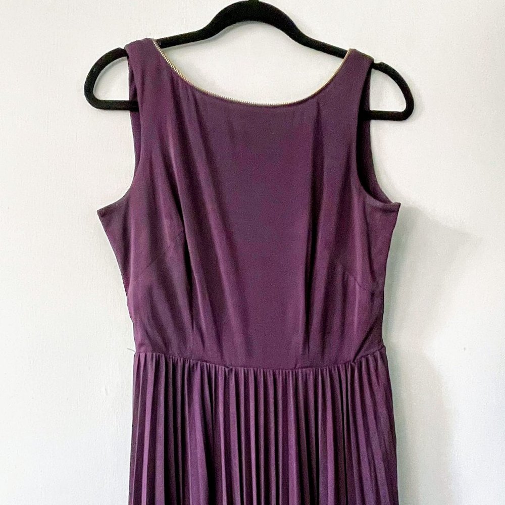 Betsy Johnson Purple Zipper Dress